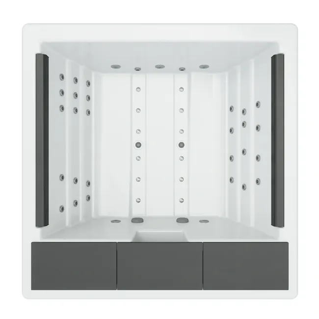 Quantum Spa, 4-seater indoor and outdoor jacuzzi - Aquavia Spa 2