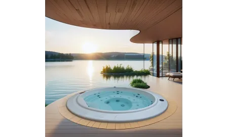 Round 2 Einbau-Spa, Jacuzzi für 5 Personen - Aquavia Spa