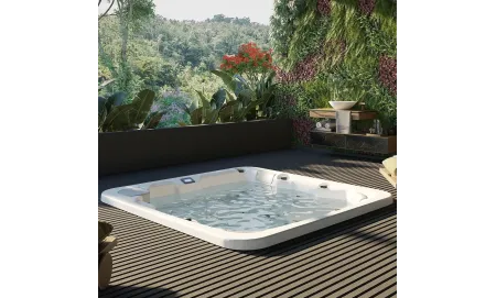 Spa Mallorca , eingebauter Whirlpool für 6 Personen – Aquavia Spa