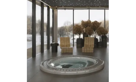 Spa circulaire Oasis 40 , jacuzzi pour 6 personnes - Aquavia Spa