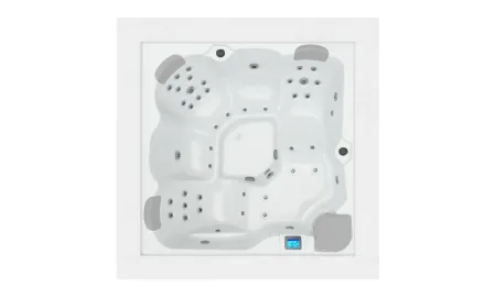 Cube Ergo Spa, unutarnji i vanjski jacuzzi za 5 osoba - Aquavia Spa