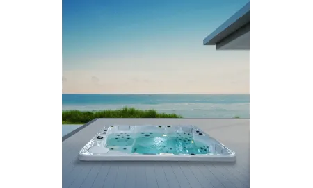 Spa Aqua 8 , built-in jacuzzi for 5 people - Aquavia Spa