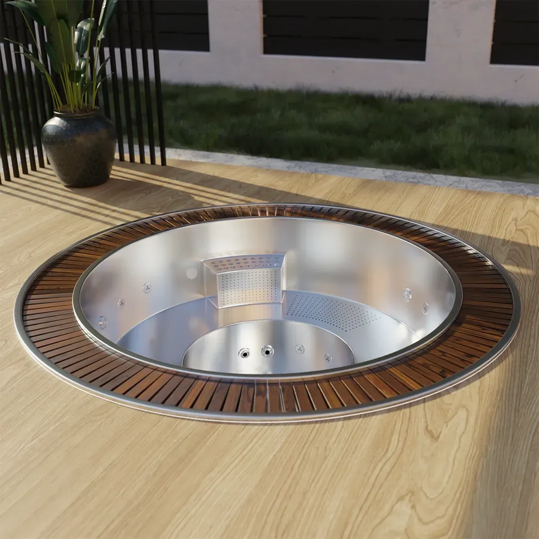 水素spa oval FS8 | 8 Foot Fitness Spa Pool | Barefoot Spas