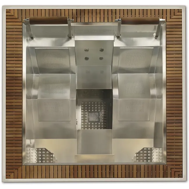 Spa Elegant jacuzzi en acier inoxydable pour 4 personnes - Aquavia Spa 2