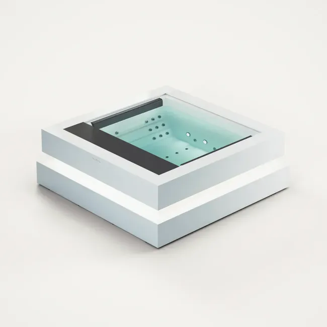 Spa Cube , 4-Sitzer-Whirlpool für drinnen und draußen – Aquavia Spa