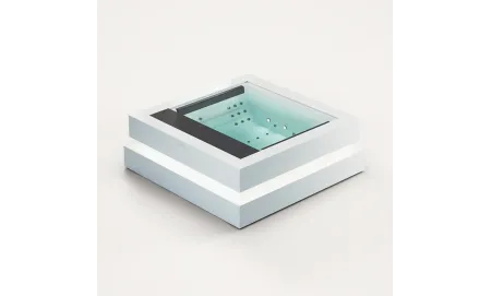 Spa Cube , Jacuzzi interna ed esterna a 4 posti - Aquavia Spa
