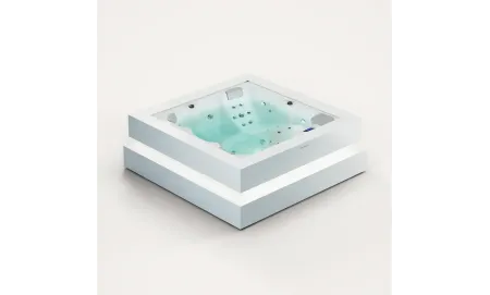 Cube Ergo Spa, unutarnji i vanjski jacuzzi za 5 osoba - Aquavia Spa